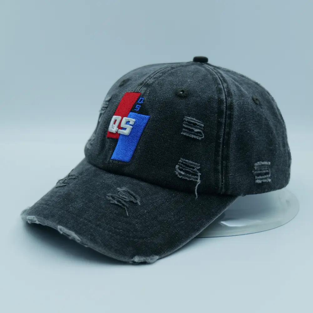 Fabricant de casquettes vintage et délavées | Vêtements en denim délavé (OEM/ODM) QSHeadwear