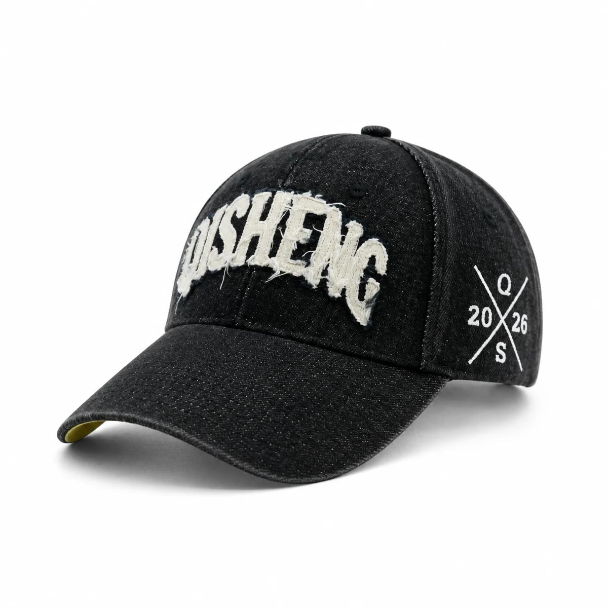 Custom Wholesale Vintage Style Distressed Washed Baseball Caps for Apparel Brands